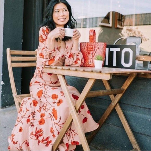 Johanna Ortiz x H&M Crepe Wrap Front Dress - Picture 6 of 10